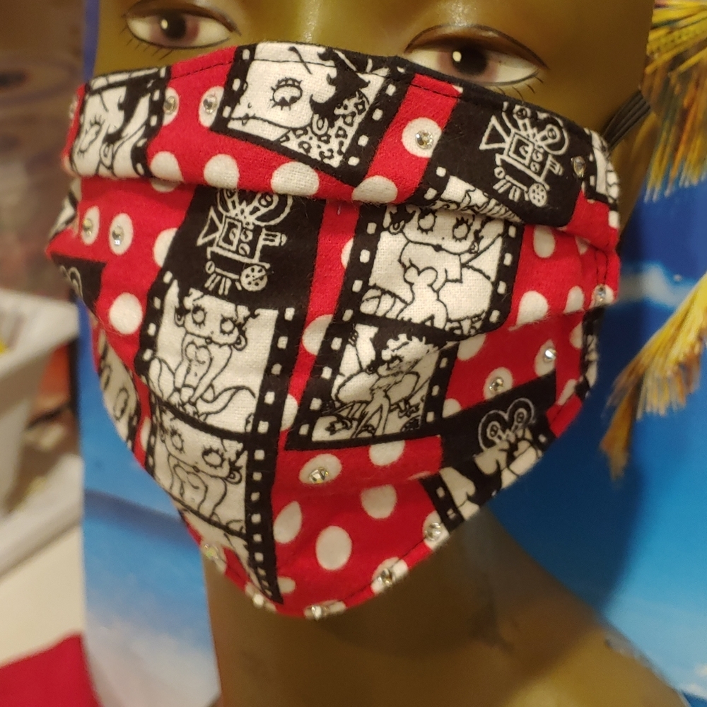 Betty Boop face mask